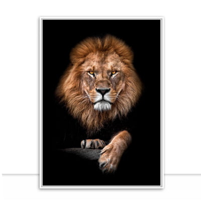 Quadro Lion por Elli Arts -  CATEGORIAS