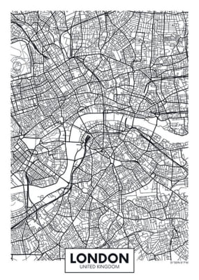 Quadro London por Elli Arts