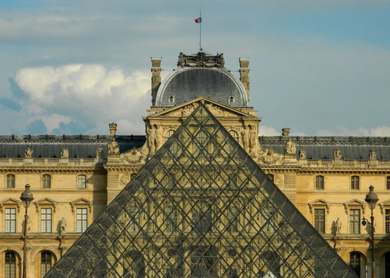 Quadro Louvre 1 por Escolha Viajar