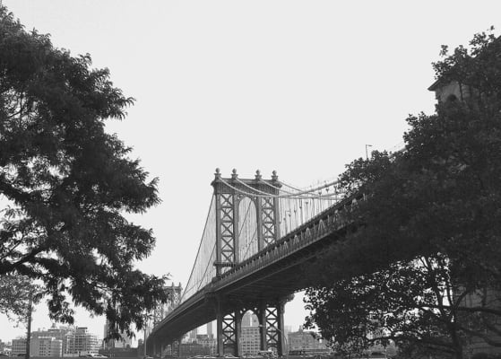 Quadro Manhattan Bridge por Fabiana Steffen