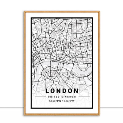 Quadro Mapa London por Elli Arts -  CATEGORIAS