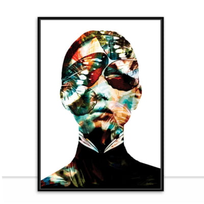 Quadro Metalic Woman Colours I por Joel Santos -  CATEGORIAS
