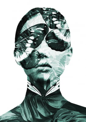 Quadro Metalic Woman I por Joel Santos -  CATEGORIAS