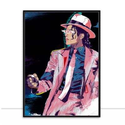 Quadro MJ por Victor Symon -  CATEGORIAS