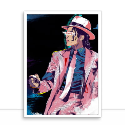 Quadro MJ por Victor Symon -  CATEGORIAS