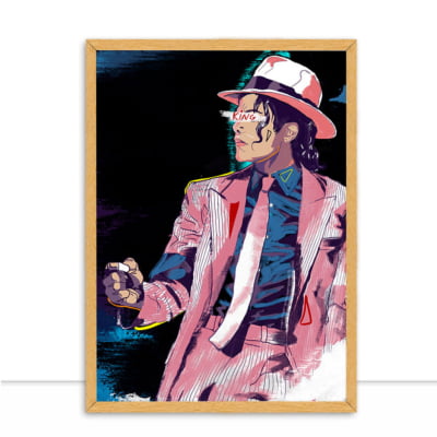 Quadro MJ por Victor Symon -  CATEGORIAS