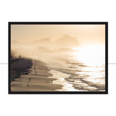 Quadro Morning Beach 3 por Rafael Campezato -  AMBIENTES