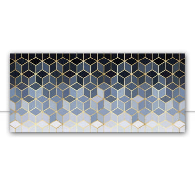 Quadro Mosaico dourado VI por Vitor Costa -  AMBIENTES