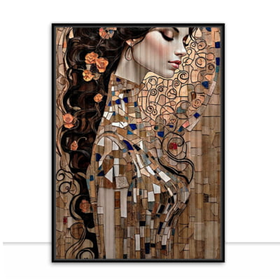 Quadro Mosaico Feminino 01 por Patrícia Costa -  CATEGORIAS