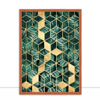 Quadro Mosaico tropical II por Vitor Costa -  CATEGORIAS