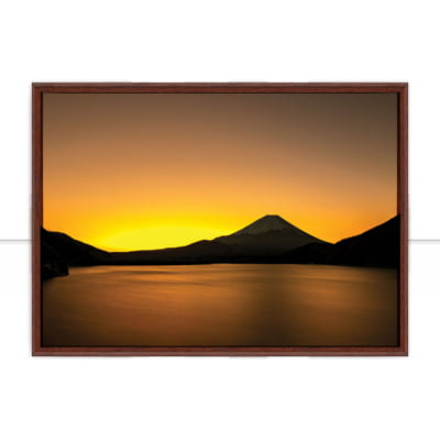 Quadro Nascer do Sol no Mt.Fuji por Herbert Ferreira -  AMBIENTES