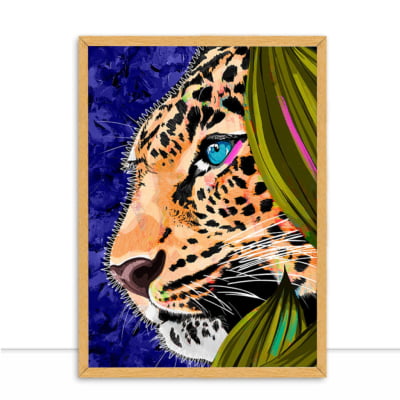 Quadro Onça por Victor Symon -  CATEGORIAS