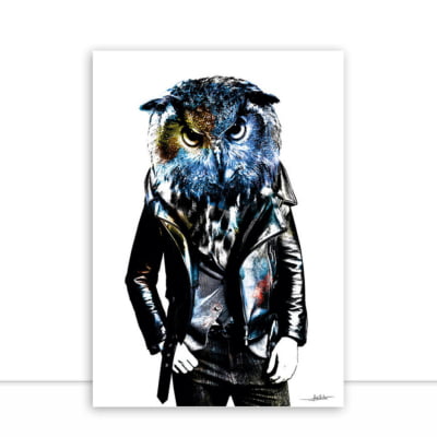 Quadro Owl Style por Joel Santos -  CATEGORIAS