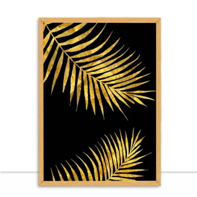 Quadro Palm Gold III por Joel Santos -  CATEGORIAS