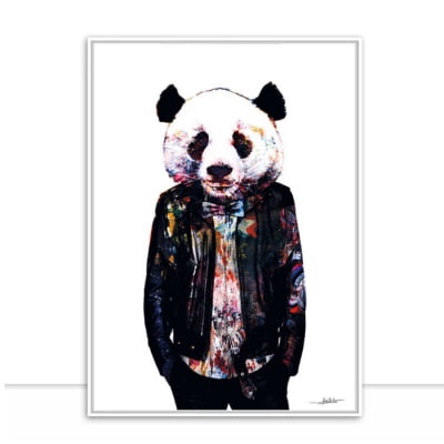 Quadro Panda Style por Joel Santos -  AMBIENTES