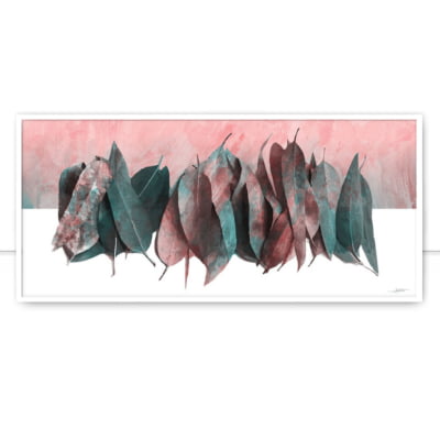 Quadro Panoramico Folhas I por Joel Santos -  CATEGORIAS