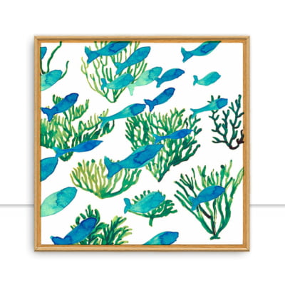 Quadro Peixinhos e algas por Sussu e Juju -  CATEGORIAS