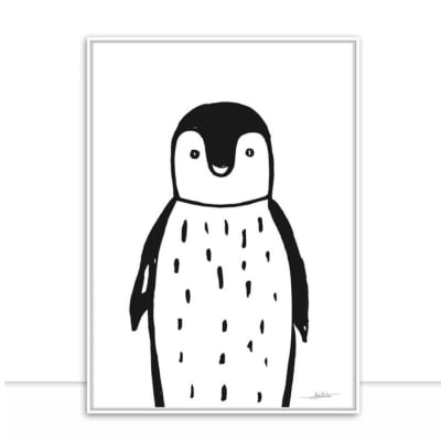 Quadro Pinguim Baby por Joel Santos -  CATEGORIAS