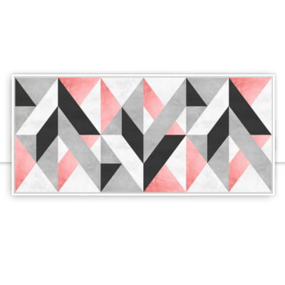 Quadro Pink And Marble Geometry 03 por Vitor Costa -  CATEGORIAS