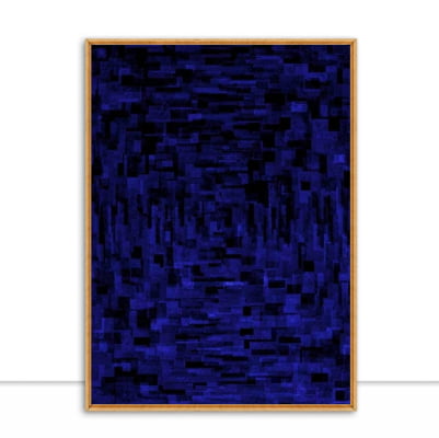 Quadro Pixel Blue por Joel Santos -  CATEGORIAS