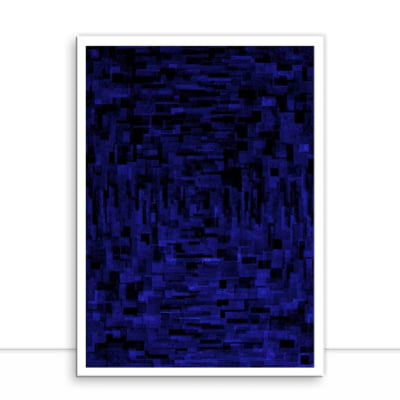 Quadro Pixel Blue por Joel Santos -  CATEGORIAS