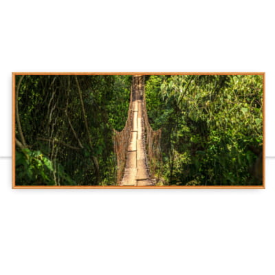 Quadro Ponte de madeira parque nacional brasil por Pignata -  CATEGORIAS