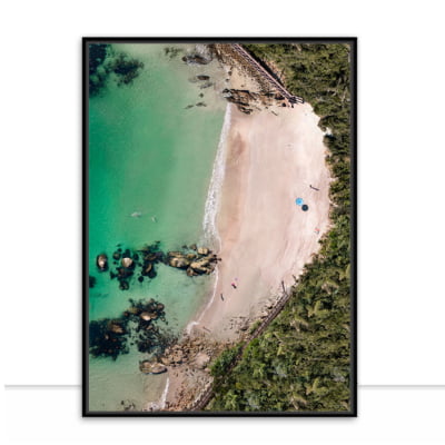 Quadro Praia do Ribeiro por Gleison Jayme -  CATEGORIAS