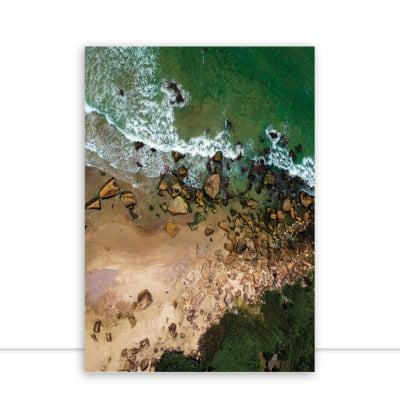 Quadro Praia Selvagem por Bernardo Aquino -  AMBIENTES