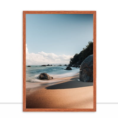 Quadro Praia Triste Bombinhas por Solano Ramos -  CATEGORIAS