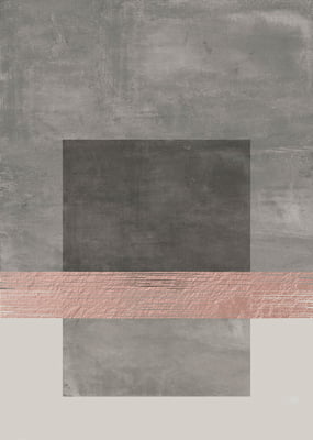 Quadro Rosé Concrete 01 por Patrícia Costa