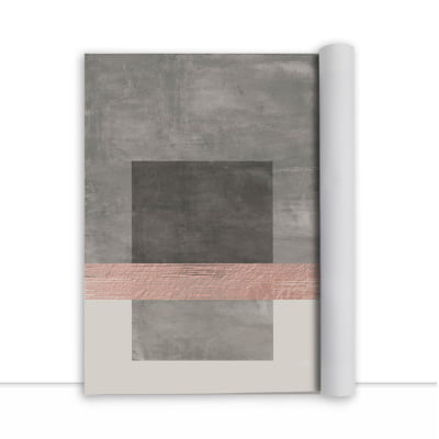 Quadro Rosé Concrete 01 por Patrícia Costa -  CATEGORIAS