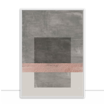 Quadro Rosé Concrete 01 por Patrícia Costa -  CATEGORIAS