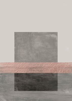 Quadro Rosé Concrete 02 por Patrícia Costa -  CATEGORIAS