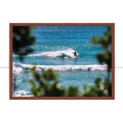 Quadro Silhueta de Surfista por Bernardo Aquino -  CATEGORIAS