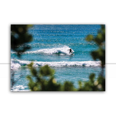 Quadro Silhueta de Surfista por Bernardo Aquino -  CATEGORIAS