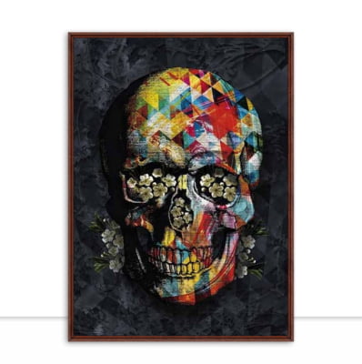 Quadro Skull Colours I por Joel Santos -  CATEGORIAS