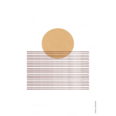 Quadro Sol do Deserto 01 por Isabela Schreiber -  CATEGORIAS