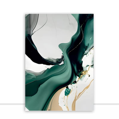 Quadro Splash Green 3 por Ajw -  CATEGORIAS
