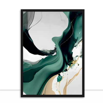 Quadro Splash Green 3 por Ajw -  CATEGORIAS