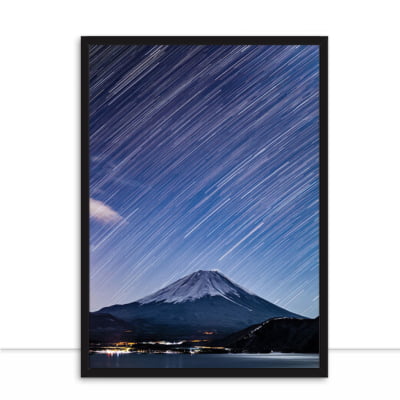 Quadro Star Trail Mt. Fuji por Herbert Ferreira -  AMBIENTES