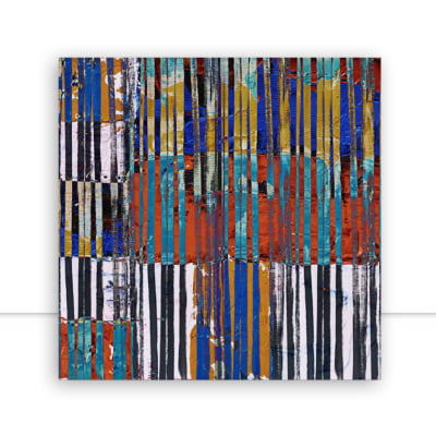 Quadro Stripes Color Max 01 por Patricia Costa -  CATEGORIAS
