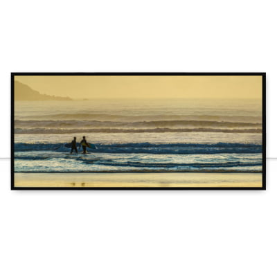 Quadro Surfistas na Água por Gleison Jayme -  CATEGORIAS