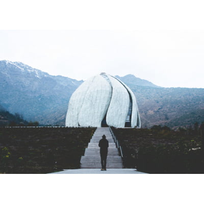 Quadro Templo Bahá'i de Sudamérica por Brenda Marques
