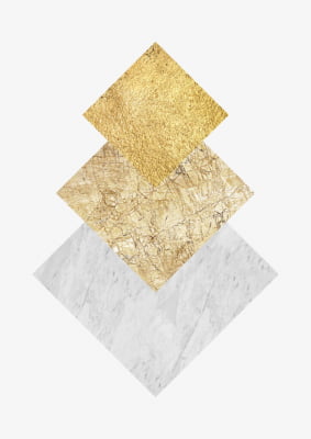 Quadro Texturas geométricas IV por Vitor Costa -  CATEGORIAS
