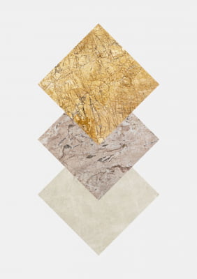 Quadro Texturas geométricas VI por Vitor Costa -  CATEGORIAS