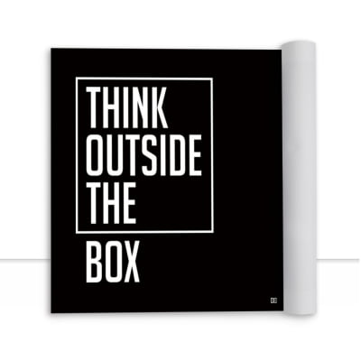 Quadro Think outside the box por Dot Dugeau -  CATEGORIAS