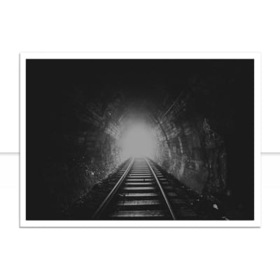 Quadro Tunel e Luz por Felipe Hoffmann -  CATEGORIAS