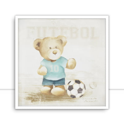Quadro Urso Futebol por Mmaiaart -  CATEGORIAS