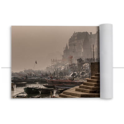 Quadro Varanasi Ganges Gate por Felipe Hoffmann -  CATEGORIAS