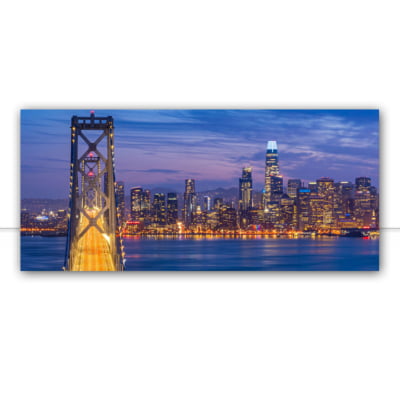 Quadro Vista de San Francisco por Tiago Ignowski -  AMBIENTES